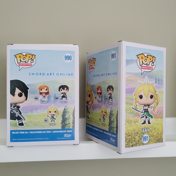 Kirito & Leafa Funk Pops - Picture 6 of 7